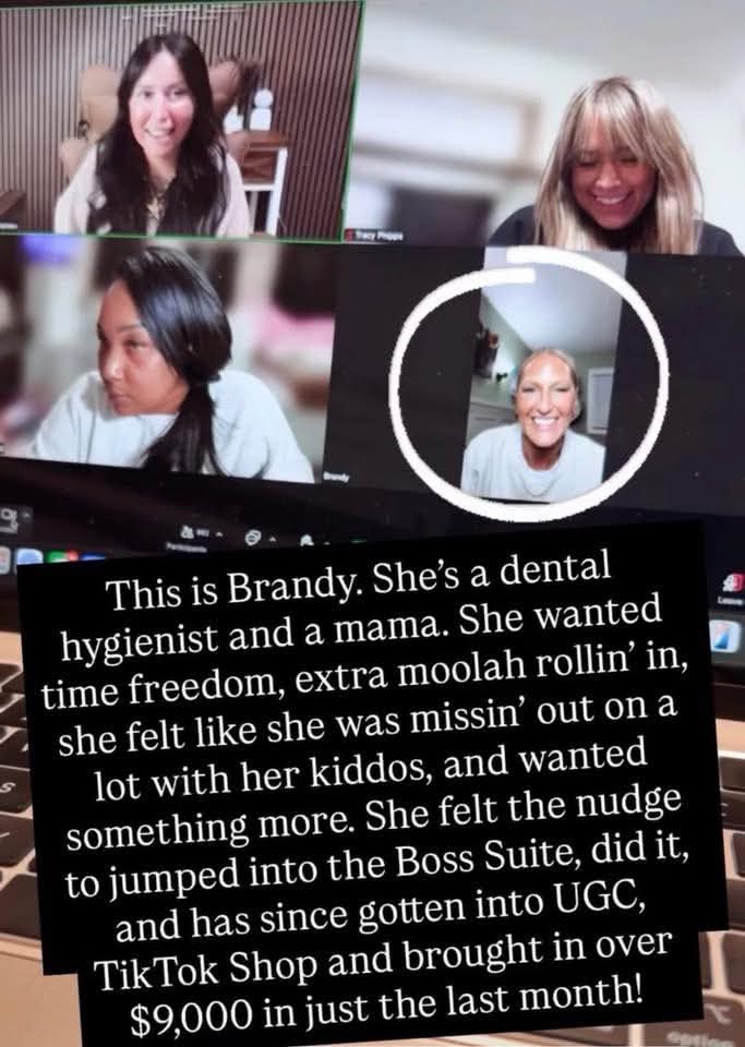 Brandy, a dental hygienist and mom, shares her story on the Thursday insider call