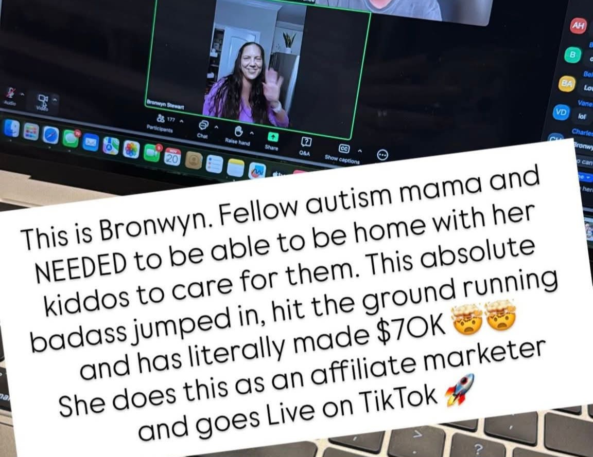 Bronwyn, an autism mom, shares her story on the Thursday insider call