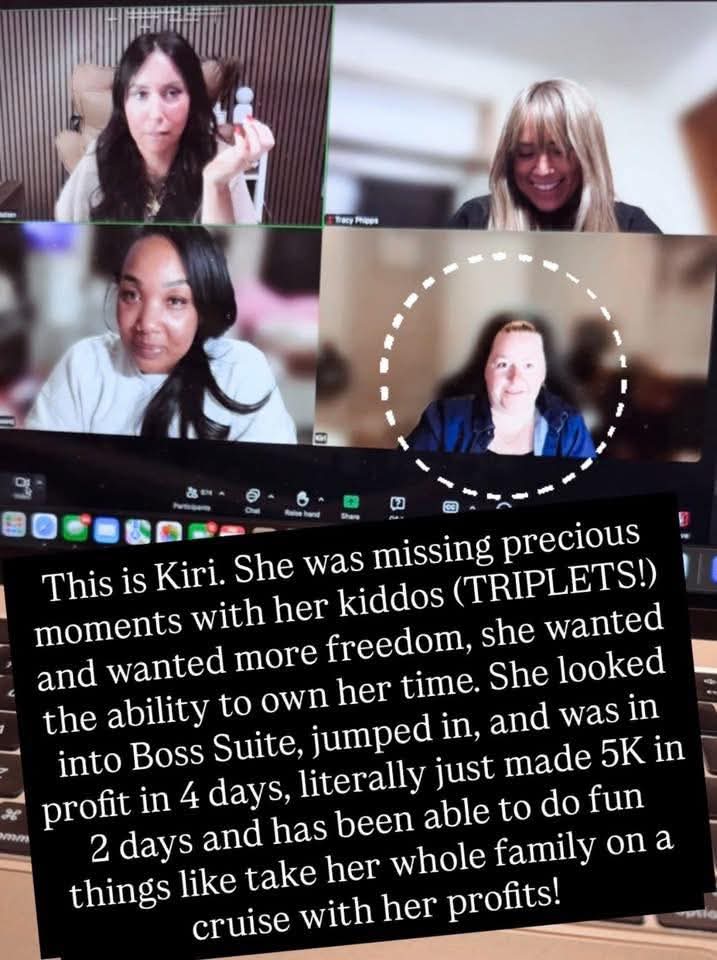 Kiri, mom of triplets, shares her story on the Thursday insider call