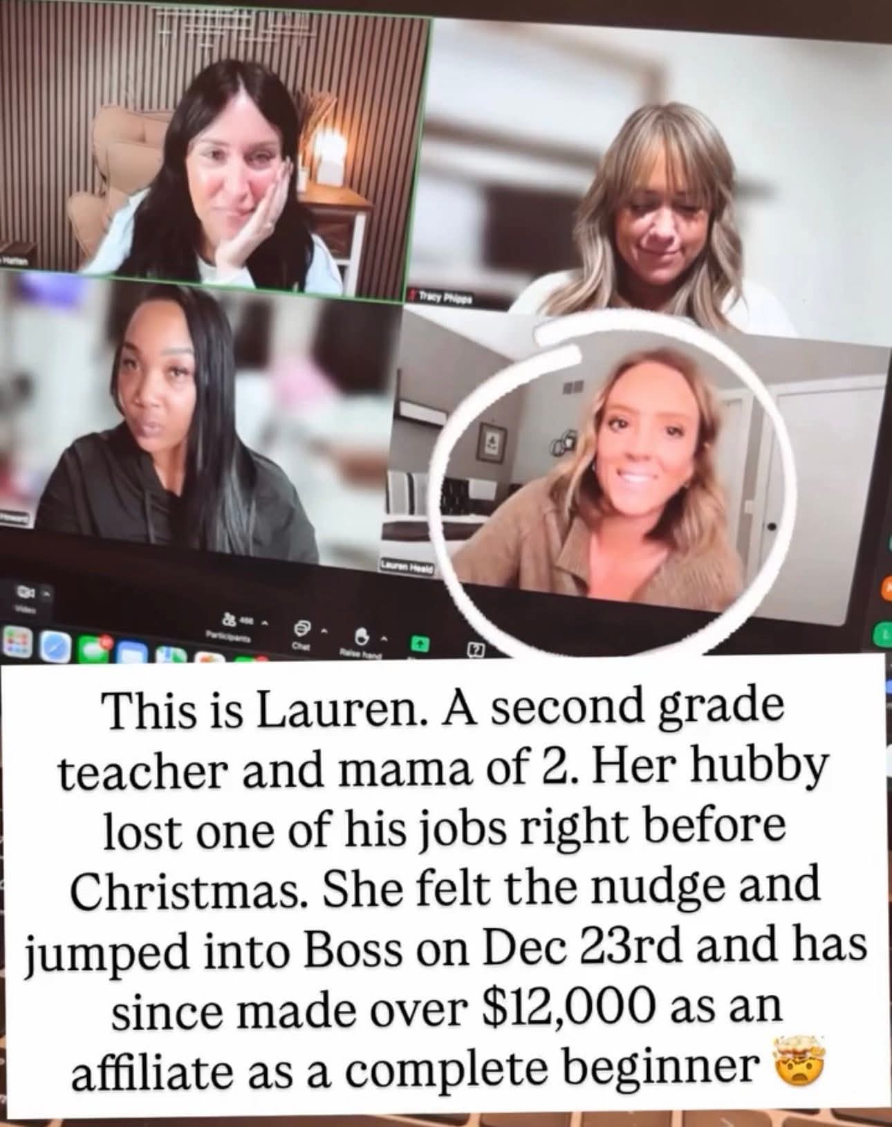 Lauren, a second grade teacher and mom of two, shares her story